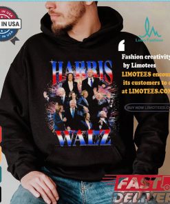 Kamala Harris And Tim Walz Freedom Team Up Winning President Vote Blue T shirt