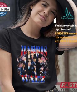 Kamala Harris And Tim Walz Freedom Team Up Winning President Vote Blue T shirt