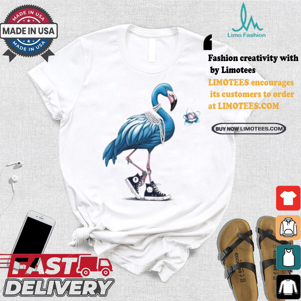 Kamala Harris Blue Flamingo Walking Madam President 2024 Lotus For Potus T shirt Kamala Harris Blue Flamingo Walking Madam President 2024 Lotus For Potus T shirt