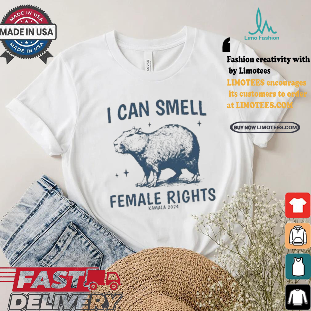 Kamala Harris Capybara I Can Smell Female Rights Support Kamala 2024 T shirt Kamala Harris Capybara I Can Smell Female Rights Support Kamala 2024 T shirt