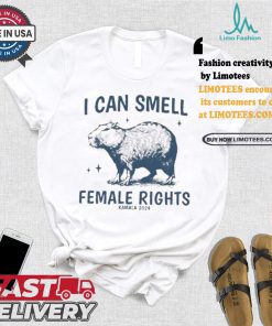 Kamala Harris Capybara I Can Smell Female Rights Support Kamala 2024 T shirt