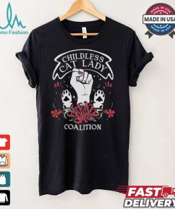 Kamala Harris Childless Cat Lady Coalition 2024 T shirt