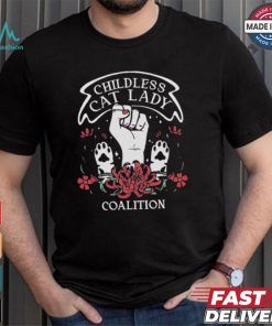 Kamala Harris Childless Cat Lady Coalition 2024 T shirt