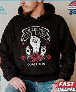 Kamala Harris Childless Cat Lady Coalition 2024 T shirt