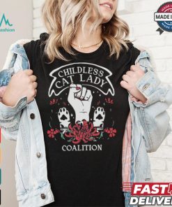 Kamala Harris Childless Cat Lady Coalition 2024 T shirt