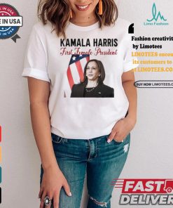 Kamala Harris First Female President Let’s Finish The Job Madam President 2024 Kamala Rally T shirt
