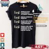 Cat Ladies For Harris Walz 2024 For President Kamala Cat T shirt