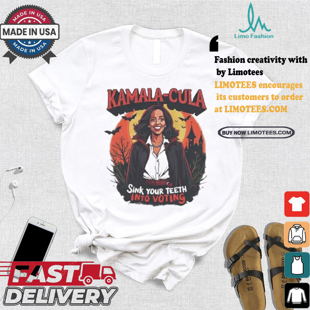 Kamala Harris Halloween Sink Your Teeth Into Voting Kamala Cula T shirt Kamala Harris Halloween Sink Your Teeth Into Voting Kamala Cula T shirt