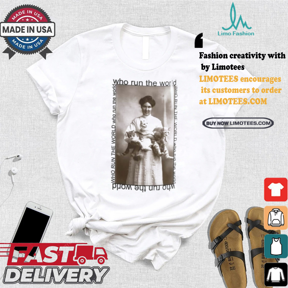 Kamala Harris Hold The Cats Who Run The World Childless Cat Ladies T shirt Kamala Harris Hold The Cats Who Run The World Childless Cat Ladies T shirt