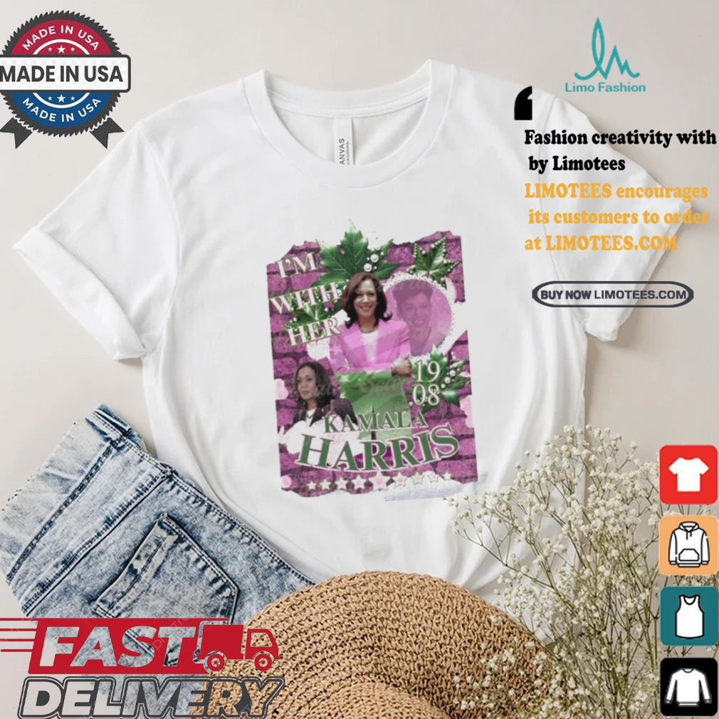 Kamala Harris Pink I’m With Her Kamala Harris 1908 Harris Madam President T shirt Kamala Harris Pink I’m With Her Kamala Harris 1908 Harris Madam President T shirt