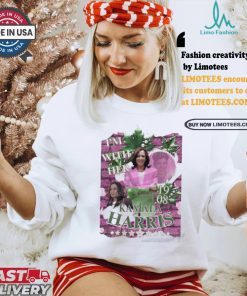 Kamala Harris Pink I’m With Her Kamala Harris 1908 Harris Madam President T shirt