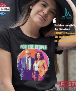 Kamala Harris Tim Walz Blue Team For The People Supporter For Harris Walz T shirt