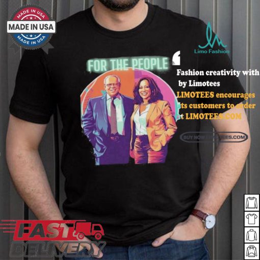 Kamala Harris Tim Walz Blue Team For The People Supporter For Harris Walz T shirt