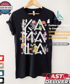 Kamala Harris Vintage Floral Feminine First Female President 24 Harris Walz T Shirt