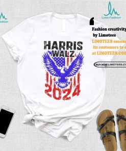 Kamala Harris tim walz 2024 vote for blue vote for president t shirts