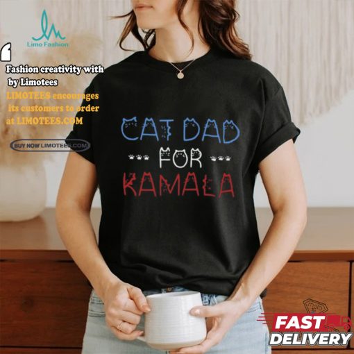 Kamalaharrisprosecutorvsfelon Cat Dad For Kamala Shirt