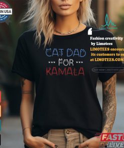 Kamalaharrisprosecutorvsfelon Cat Dad For Kamala Tee Shirt