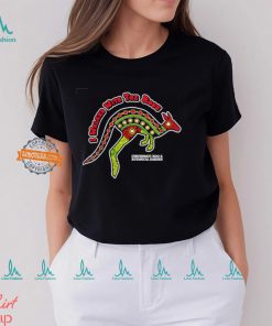 Kangaroo I walk with the roos shirt