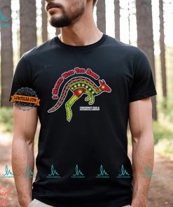 Kangaroo I walk with the roos shirt