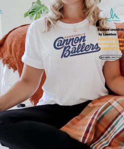 Kannapolis Cannon Ballers shirt