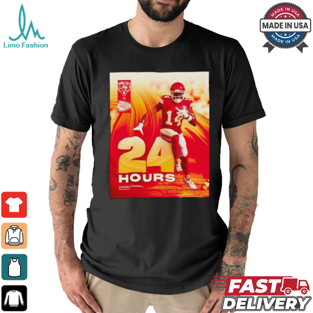 Kansas City Chiefs Cornell Powell 24 hours shirt Kansas City Chiefs Cornell Powell 24 hours shirt