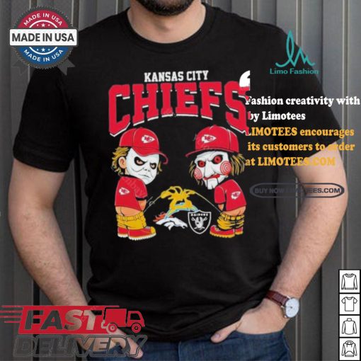 Kansas City Chiefs NFL Halloween Peeing Funny Shirt