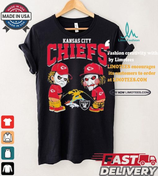 Kansas City Chiefs NFL Halloween Peeing Funny Shirt