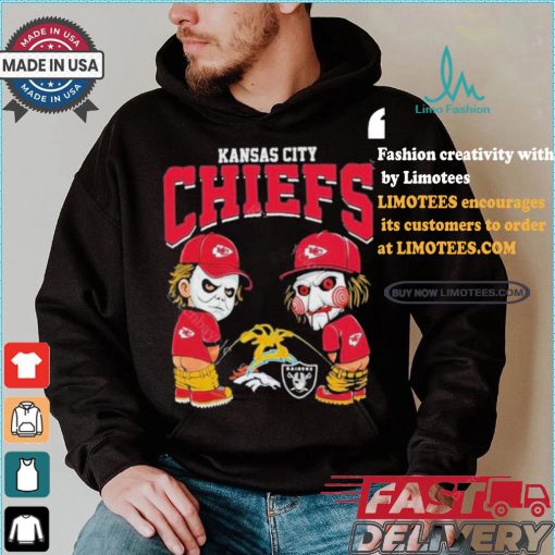 Kansas City Chiefs NFL Halloween Peeing Funny Shirt