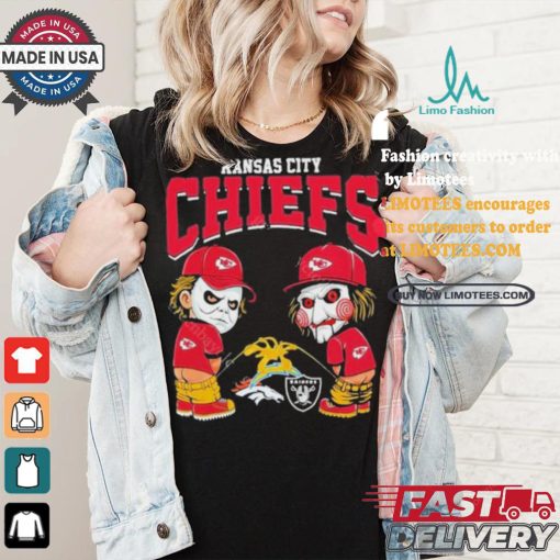 Kansas City Chiefs NFL Halloween Peeing Funny Shirt