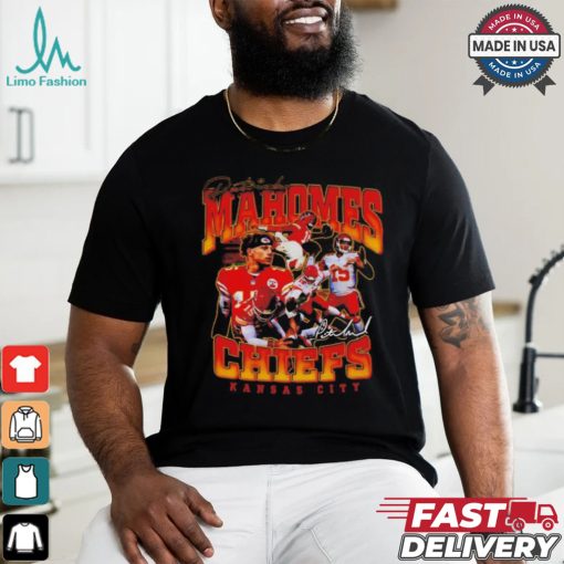 Kansas City Chiefs Patrick Mahomes Vintage Bootleg Shirt