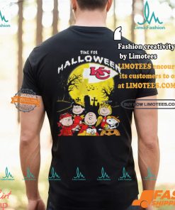 Kansas City Chiefs Snoopy Time For Halloween And The Chiefs Love T Shirt