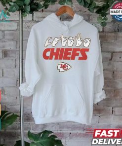 Kansas City Chiefs The NFL ASL Collection by Love Sign American Sign Language T Shirt