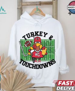 Kansas City Football Turkey Touchdowns shirt