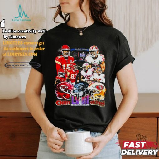 Kansas City Vs. San Francisco Super Bowl LVIII T Shirt