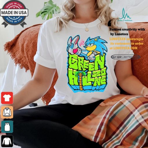 Kayllacat Sonic Green Hill Zone Shirt