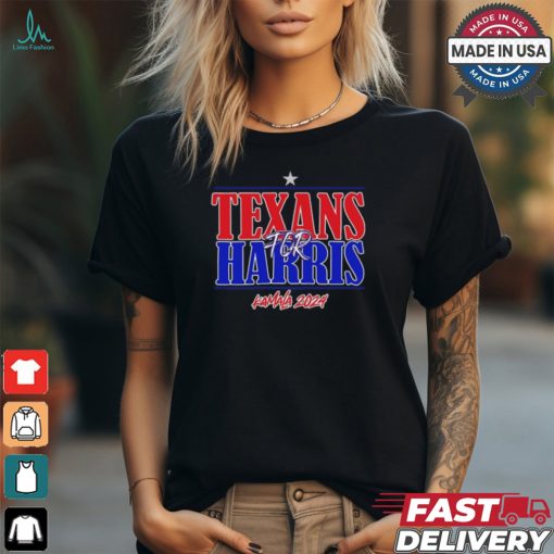 Kennidi Texans For Harris Kamala 2024 Tee shirt