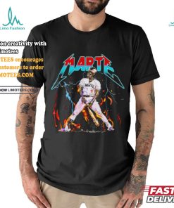 Ketel Marte Through Fire and Flames Skeleton baseball shirt