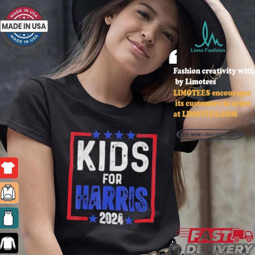 Kids For Harris President Kids Toddlers Love Kamala Harris T shirt