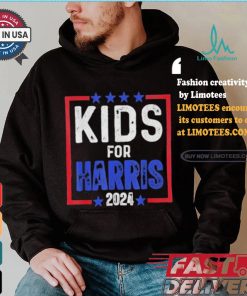 Kids For Harris President Kids Toddlers Love Kamala Harris T shirt
