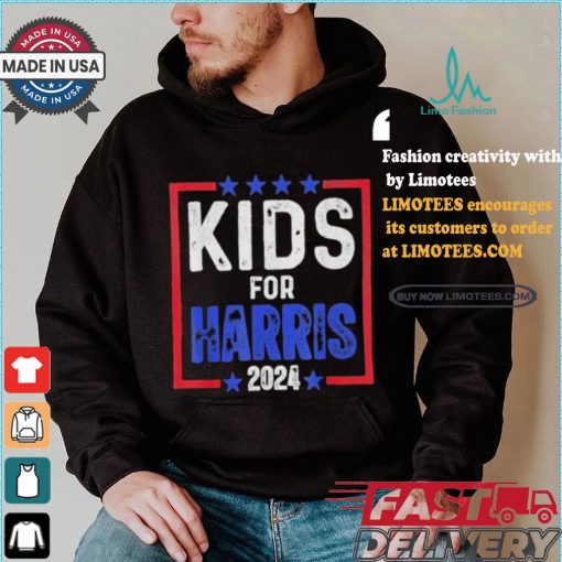 Kids For Harris President Kids Toddlers Love Kamala Harris T shirt