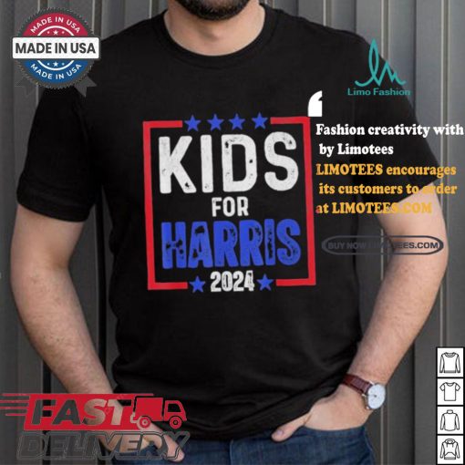 Kids For Harris President Kids Toddlers Love Kamala Harris T shirt