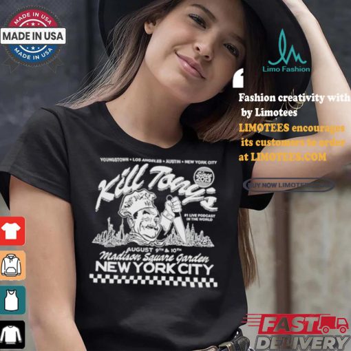 Kill Tony Pizza Box August 9 10 Madison Square Garden Nyc T shirt