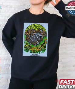 King Gizzard And The Lizard Wizard August 23 2024 The Aretha Franklin Amphitheatre In Detroit MI Poster shirt
