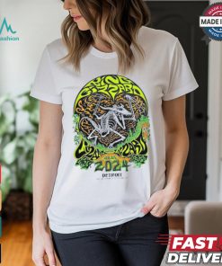 King Gizzard And The Lizard Wizard Dragon Artwork Poster In Detroit MI On August 23 2024 At Aretha Franklin Amphitheatre T Shirt