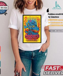King gizzard august 20 2024 portland me poster concert shirt