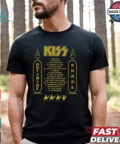Kiss Hot In The Shade Tracklist 35Th Anniversary Shirt