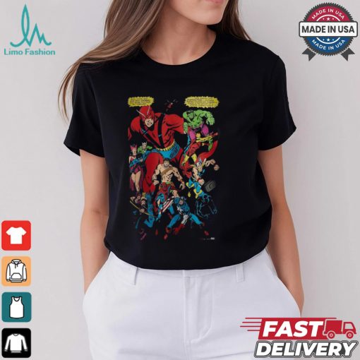 Kith Marvel Spider Man Allies Vintage Shirt