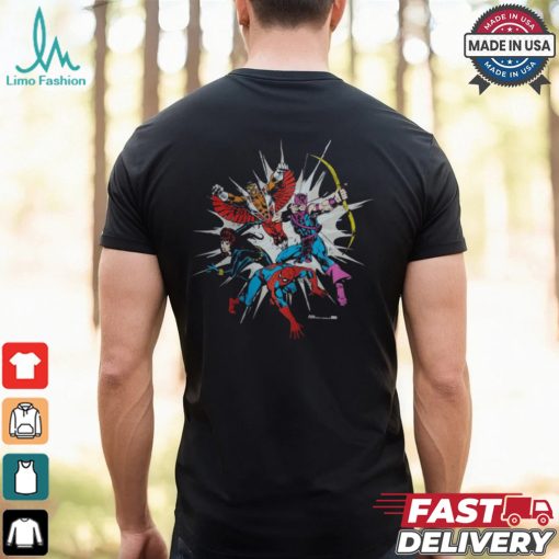 Kith Marvel Spider Man Avengers Vintage Shirt