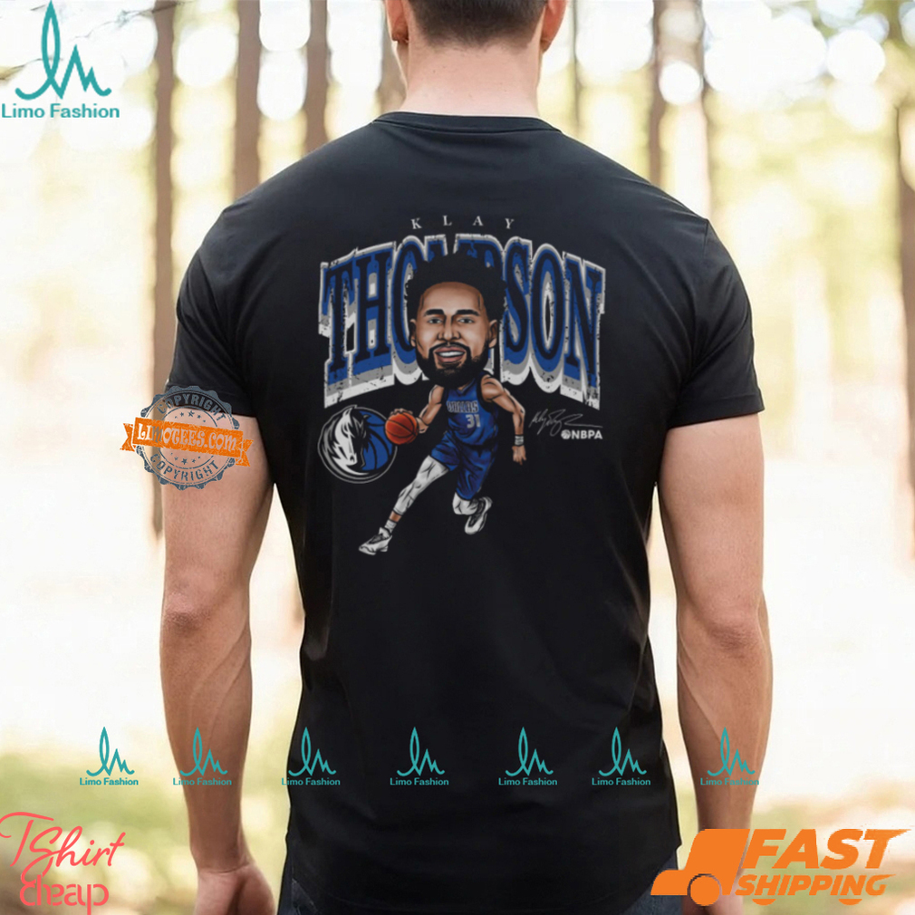 Klay Thompson Dallas Mavericks Cartoon Shirt Klay Thompson Dallas Mavericks Cartoon Shirt