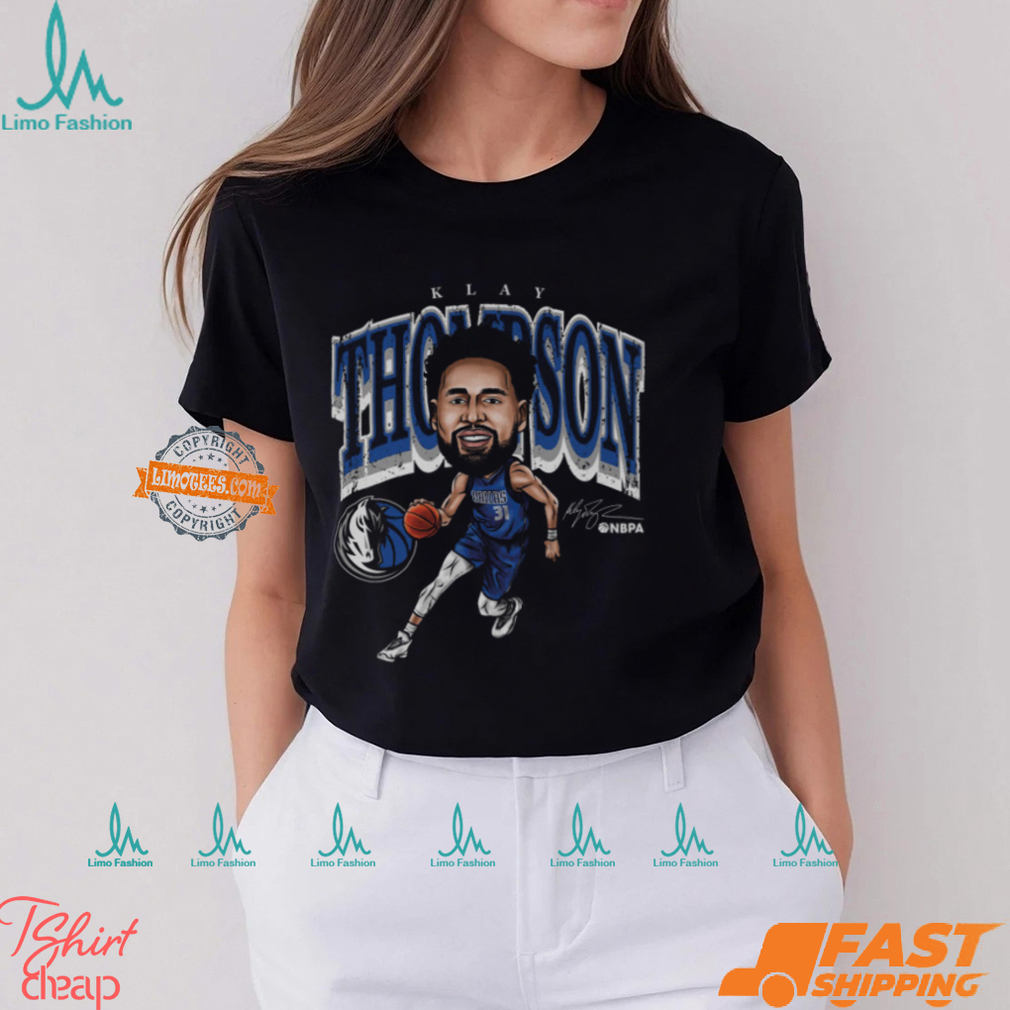 Klay Thompson Dallas Mavericks Cartoon Shirt Klay Thompson Dallas Mavericks Cartoon Shirt